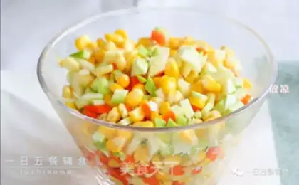 Make Gold and corn step 3