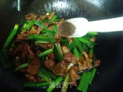 Make Garlic fried meat step 11