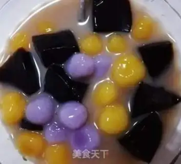 Make Colored pearls, black and pink step 7