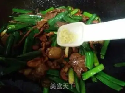Make Garlic fried meat step 13