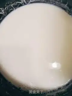 Make Breakfast homemade tofu brain step 1