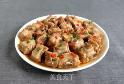 Make Garlic steamed ribs step 9