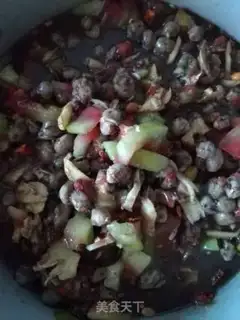 Make Bean petal sauce step 7