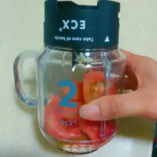 Make Honey tomato juice step 2