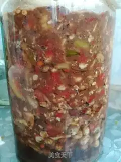 Make Bean petal sauce step 8