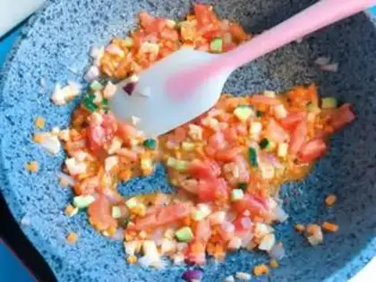 Make Egg pasta step 5