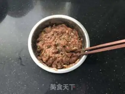 Make Sioux meat mooncake step 2