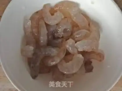 Make Shrimp rice step 1