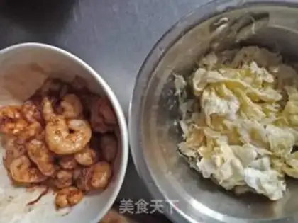 Make Shrimp rice step 4