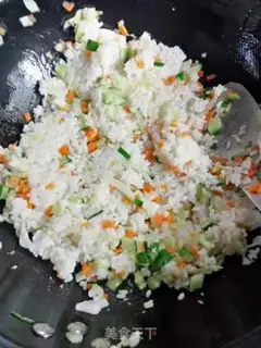 Make Shrimp rice step 5