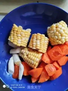 Make Scrubbed corn step 1