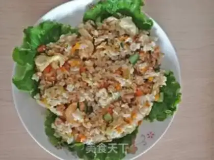 Make Shrimp rice step 7