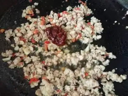 Make A meat powder fan step 6