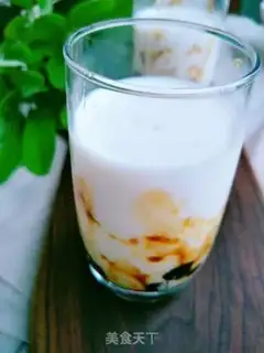 Make Dirty milk tea step 17