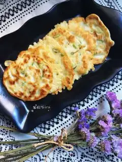Make Onion eggcake step 8