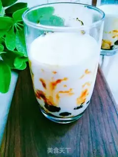 Make Dirty milk tea step 19