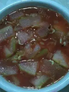 Make A melon with red juice step 7