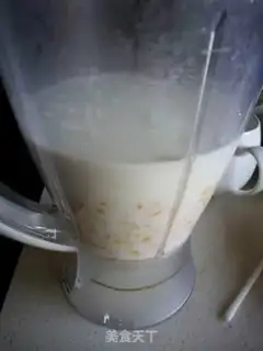 Make Milky corn juice step 1