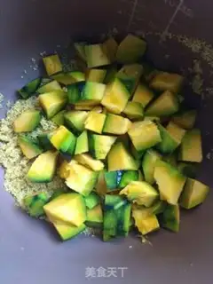 Make Pumpkin porridge step 3