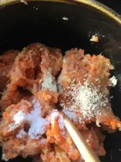 Make Carrot shrimp dumplings step 8