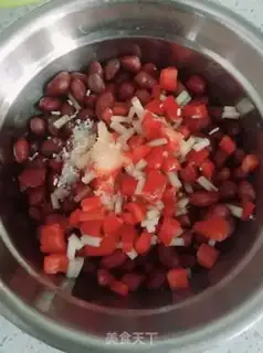Make Cream with peanut rice step 4