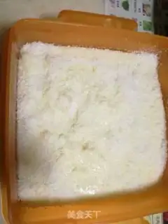 Make Snow cream step 4