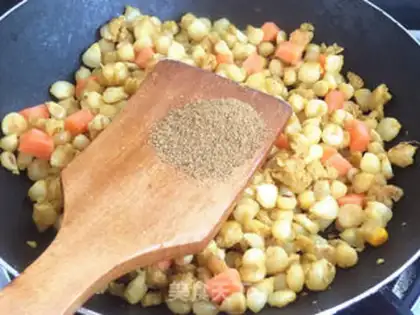 Make Routine corn step 7