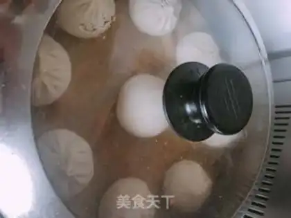 Make Spicy pork buns step 12