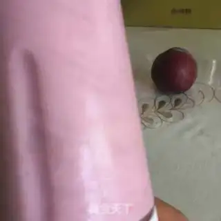 Make A blood peach shake step 4