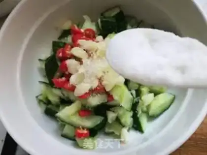 Make Shoot the cucumber step 6