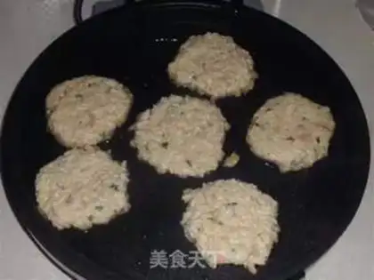 Make Fried rice cake step 2