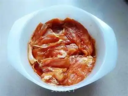 Make A chicken leg bag with salted rice step 0