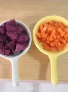 Make Potato vegetable congee step 2