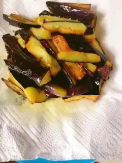 Make Super greasy eggplant step 3