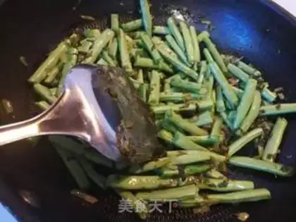 Make Snow pickles and beans step 3