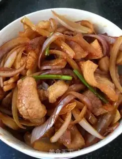 Make Onion fried meat step 9