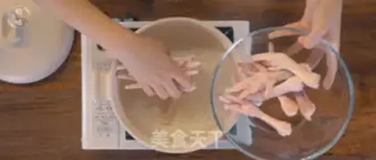 Make Porridge lemon chicken claws step 0
