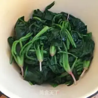 Make Sesame spinach step 2
