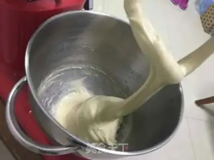 Make Ham sausage cheese bread step 8