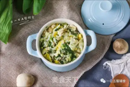 Make Tofu eggs and vegetables step 6