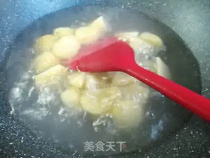 Make The mushrooms are burning up step 2