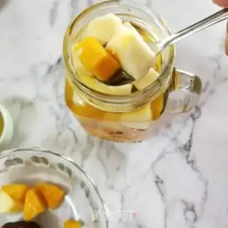 Make Fruit and green tea step 4