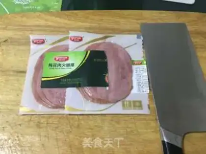 Make Ham sausage cheese bread step 15