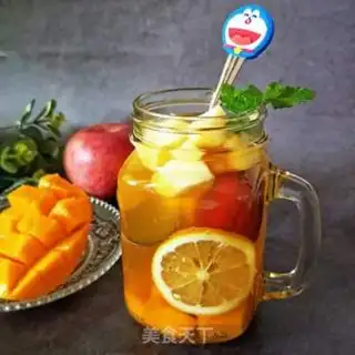 Make Fruit and green tea step 7