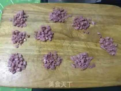 Make Ham sausage cheese bread step 16