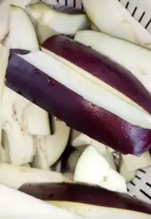 Make The love of the eggplant step 2