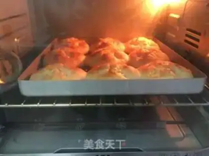 Make Ham sausage cheese bread step 22