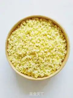 Make Green bean cake step 2