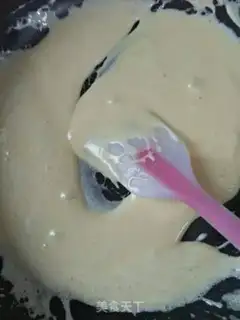Make Snow souffle step 1