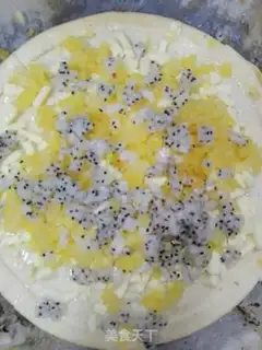 Make Fruit pizza step 2